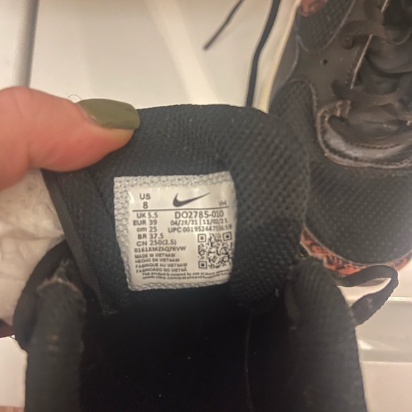 Nike air max cheetah print size 8 - Picture 2 of 5